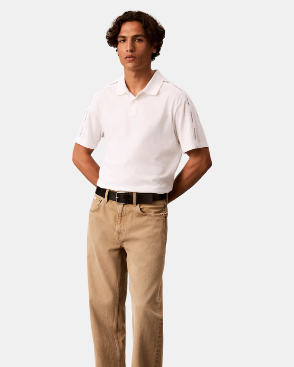 Camisetas Manga curta Homem CALVIN KLEIN Branco LV04RH202GYAF