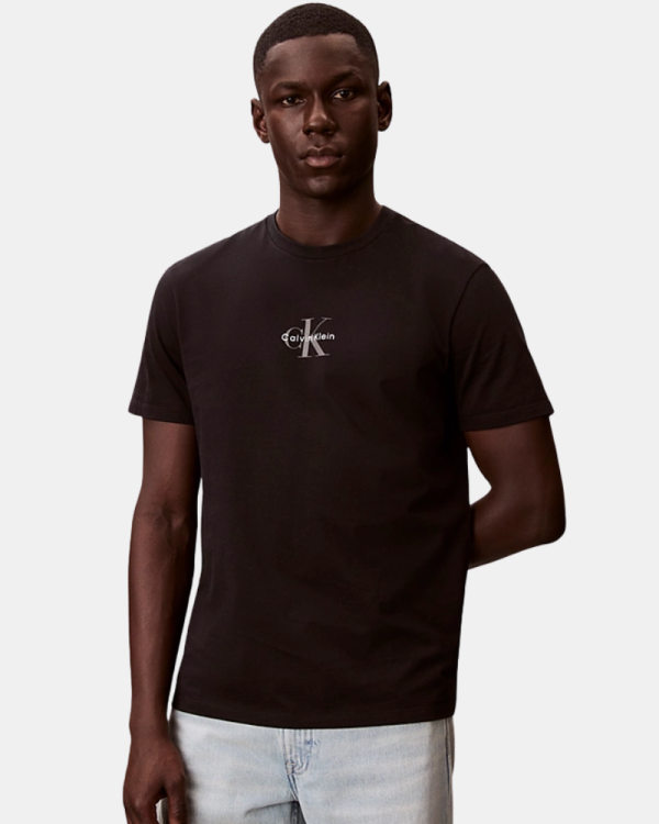 Camisetas Manga corta Hombre CALVIN KLEIN Negro LV04RB866GUB1