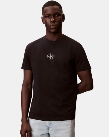 Camisetas Manga corta Hombre CALVIN KLEIN Negro LV04RB866GUB1