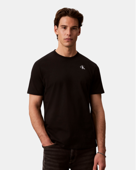 Camisetas Manga corta Hombre CALVIN KLEIN Negro LV04RH815GUB1