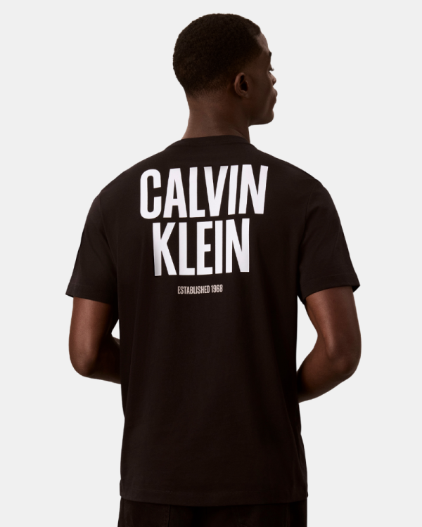 Camisetas de manga curta Homem CALVIN KLEIN Preto LV04RH816GUB1