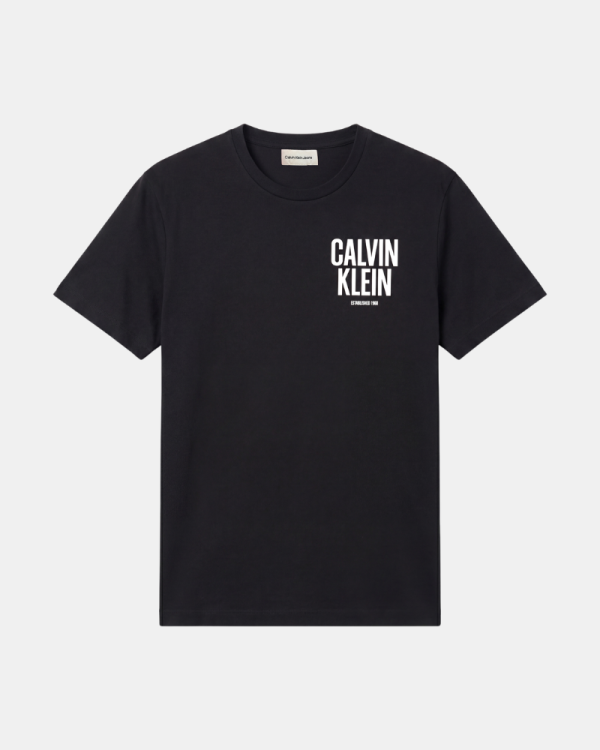 Camisetas de manga curta Homem CALVIN KLEIN Preto LV04RH816GUB1