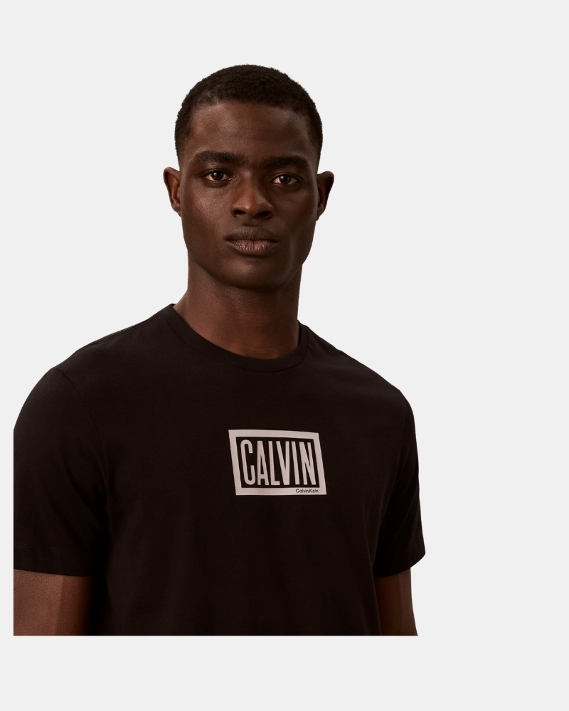 Camisetas Manga corta Hombre CALVIN KLEIN Negro LV04RH818GUB1