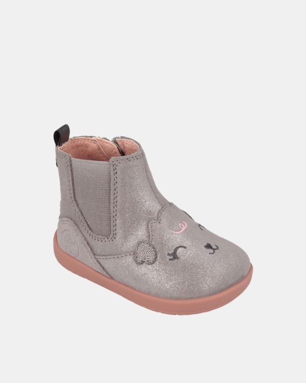 Botines Barefoot Infantil BIOMECANICS Gris 261161 A154