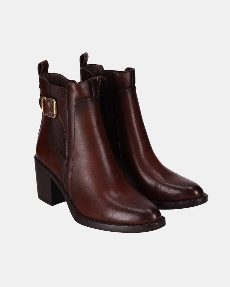 Botines Mujer CHIKA 10 Marrón NIHAL 02