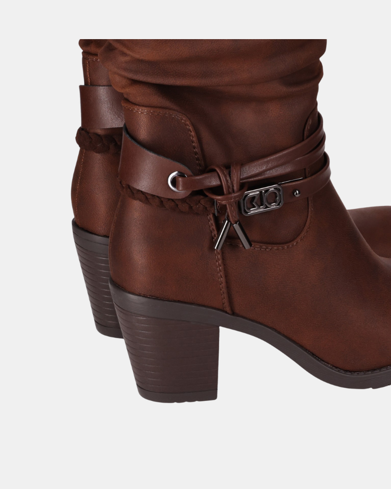 Botas Cowboy Mujer CHIKA 10 Marrón TONIA 21