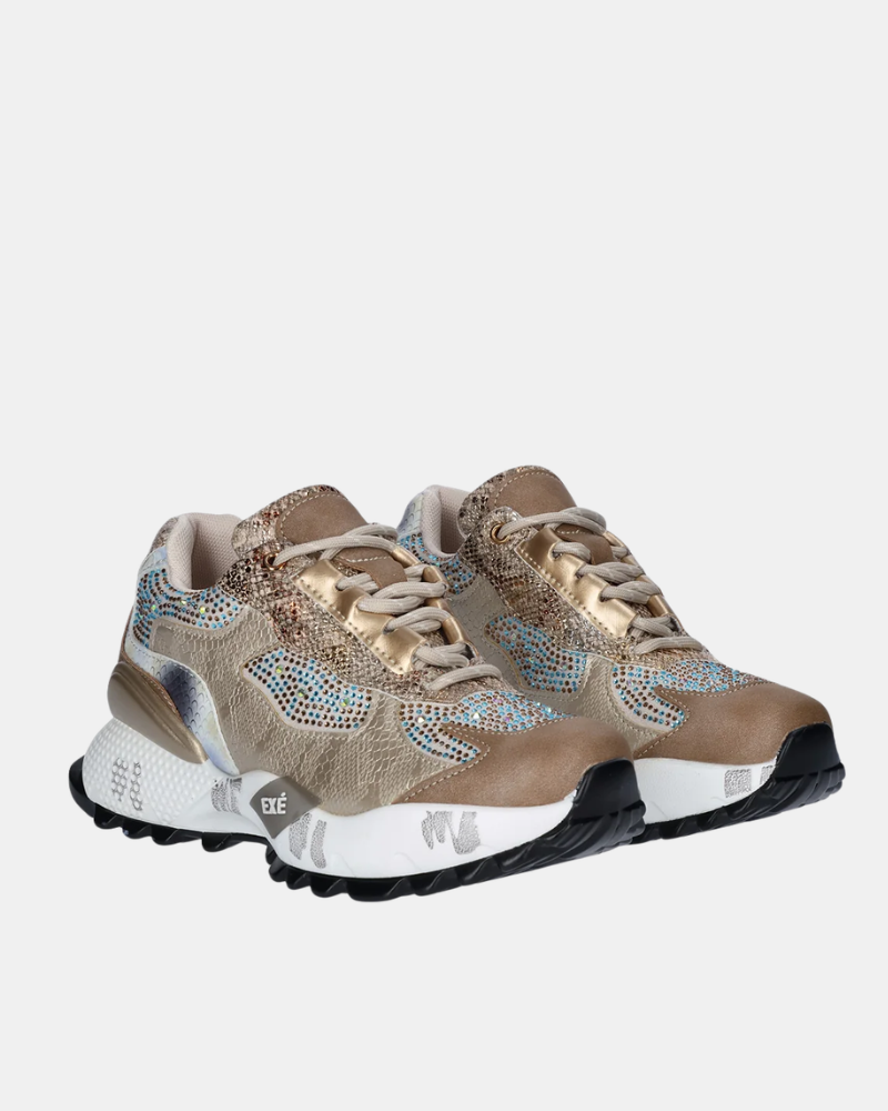 Zapatillas Mujer EXE Beige D190608 22
