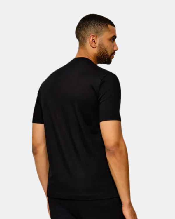 Camisetas de manga curta para homem EA7 preto 7M002200 AF27188