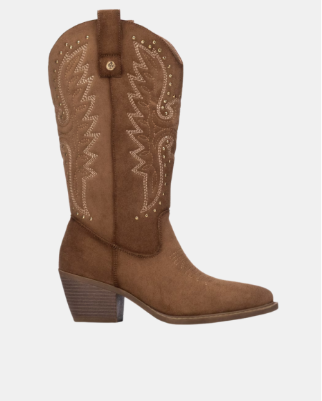 Botas Cowboy Mulher XTI Taupe 146102