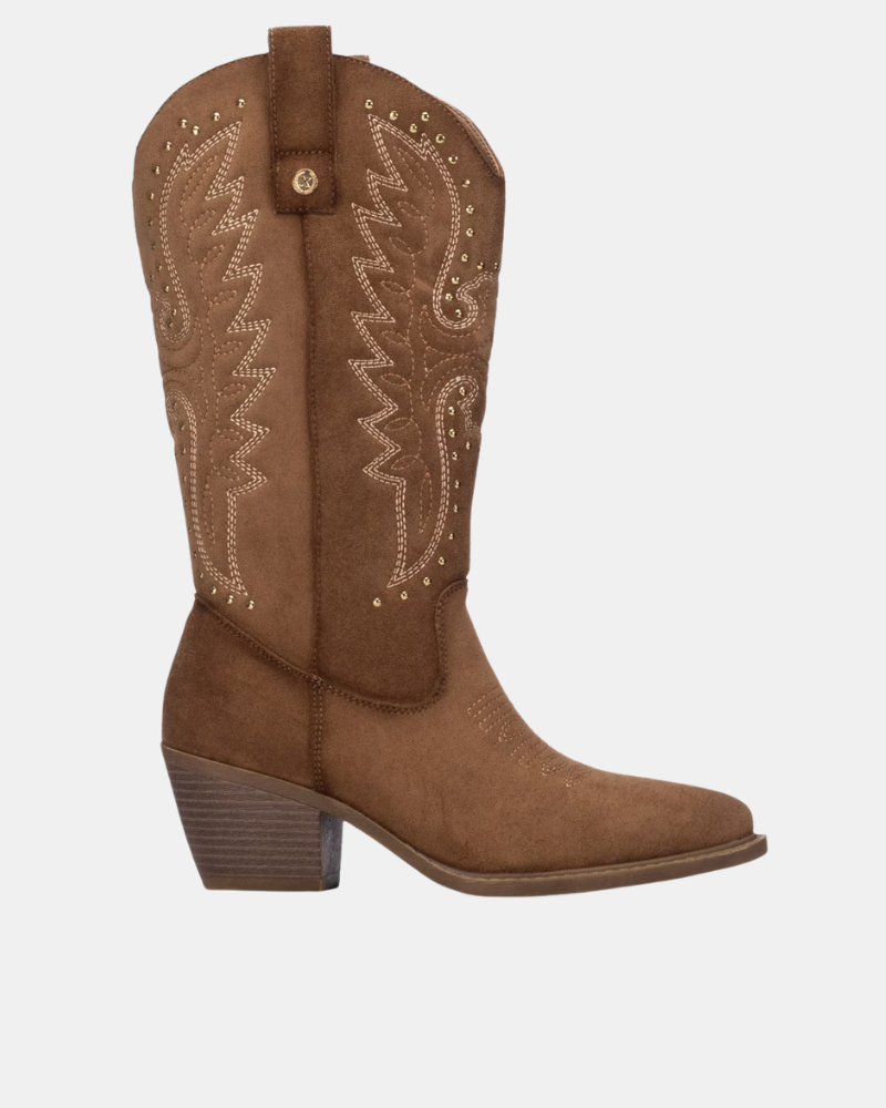 Botas Cowboy Mulher XTI Taupe 146102
