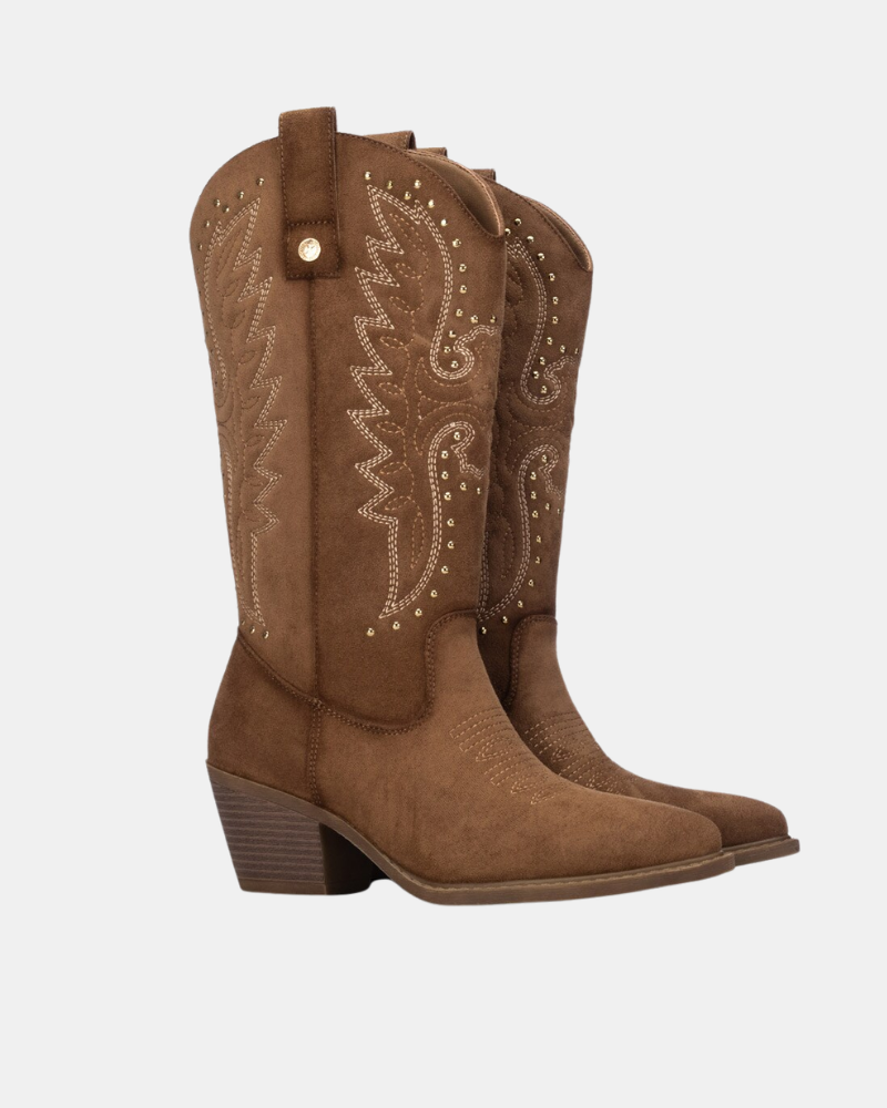 Botas Cowboy Mulher XTI Taupe 146102