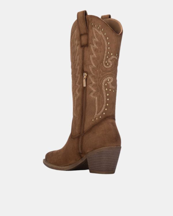 Botas Cowboy Mulher XTI Taupe 146102