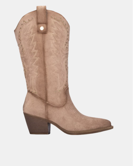 Botas Cowboy Mulher XTI Bege 146102