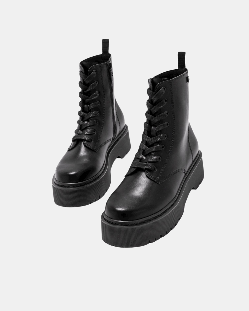 Botas Militares Mulher MUSTANG Preto 50176