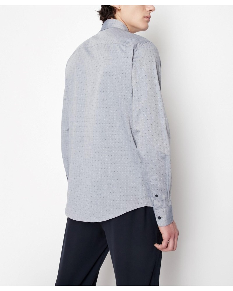 ARMANI EXCHANGE 6LZC03 ZNWUZ Camisas Manga larga Hombre Azul