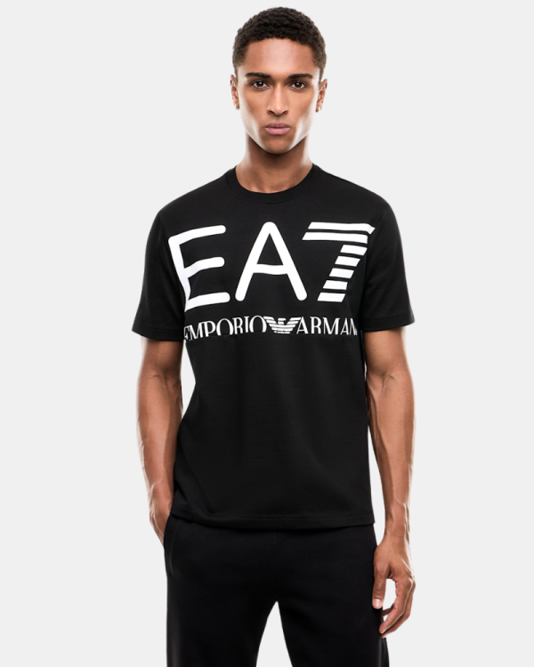 Camisetas de manga curta para homem EA7 Preto 7M002200 AF27188