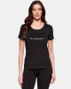 Camisetas Manga corta Mujer EA7 Negro 7W000536 AF10373