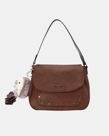 Bolsas a tiracolo para mulher REFRESH Castanho 183440