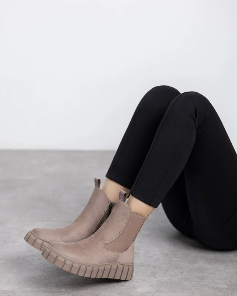 Botins Mulher REFRESH Taupe 173088