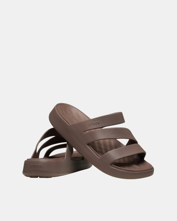 Sandalias Mujer Crocs Marrón 209587 GETAWAY STRAPPY W