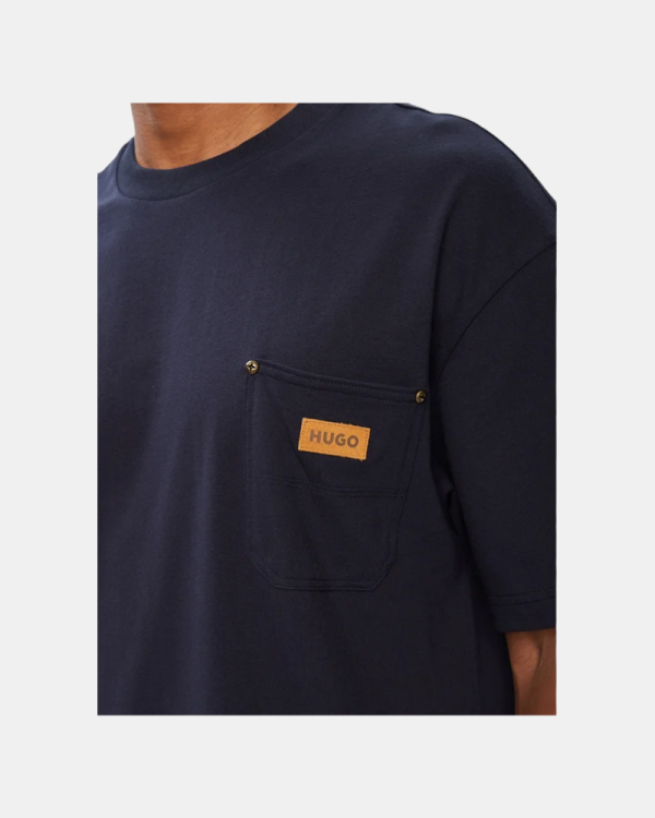 Camisetas Manga corta Hombre HUGO Azul 50564045 NEVADO
