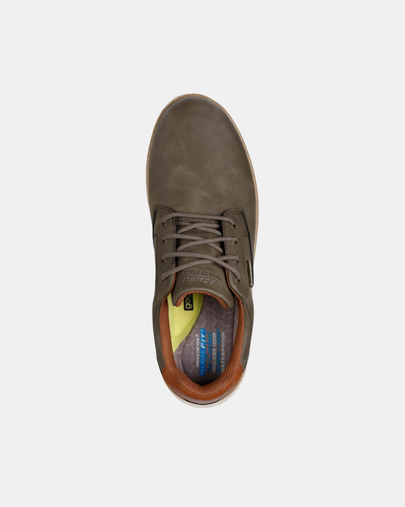 Zapatos Hombre SKECHERS Verde 205234 WATERPROOF