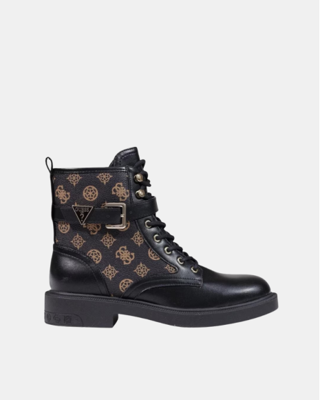 Botas Militares Mulher GUESS Pretas FELLINI FLFFEI ELE10