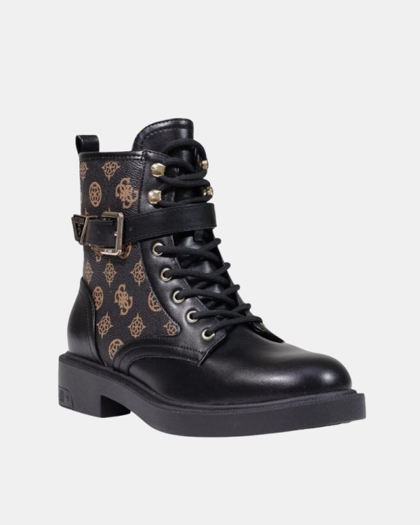 Botas Militares Mulher GUESS Pretas FELLINI FLFFEI ELE10