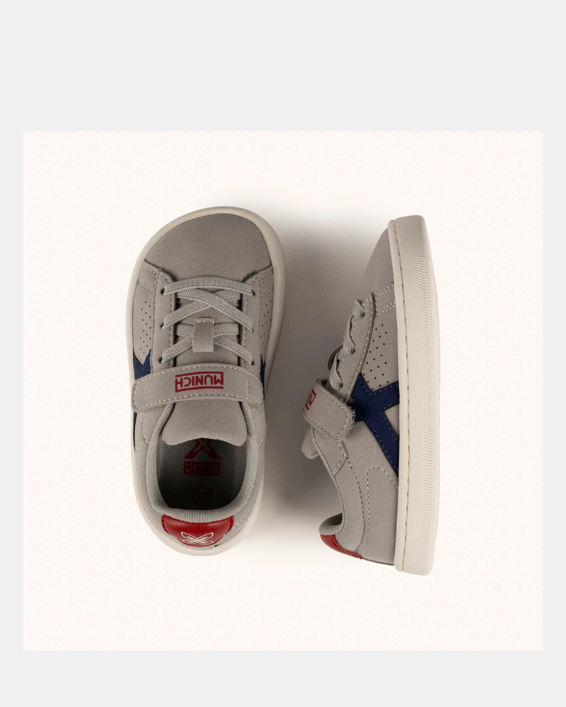 Zapatillas Barefoot Infantil Munich Gris 8844009 MINI OPEN VCO