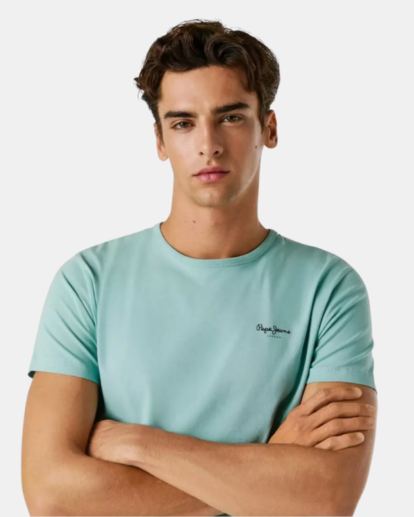 Camisetas Manga corta Hombre PEPE JEANS Azul PM5010180 ORIGINAL BASIC 3N