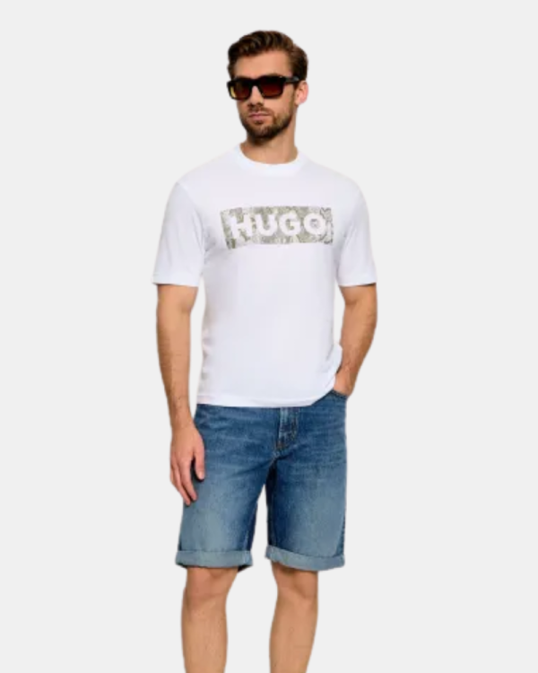 Camisetas Manga corta Hombre HUGO Blanco 50566041 NERPIENT