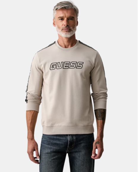 Jersey manga comprida Hombre GUESS Taupe Z4GQ24 K6ZS1