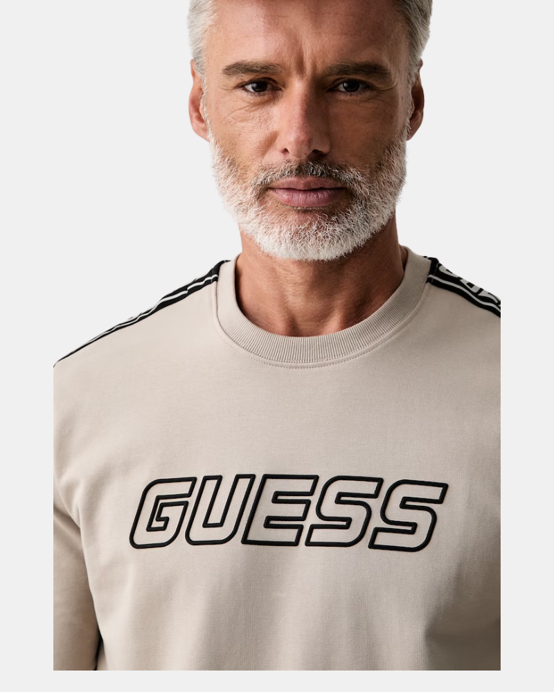 Jersey manga comprida Hombre GUESS Taupe Z4GQ24 K6ZS1