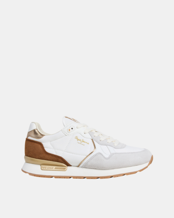 Zapatillas Mujer PEPE JEANS Blanco PLS400043 BRIT ELITE W