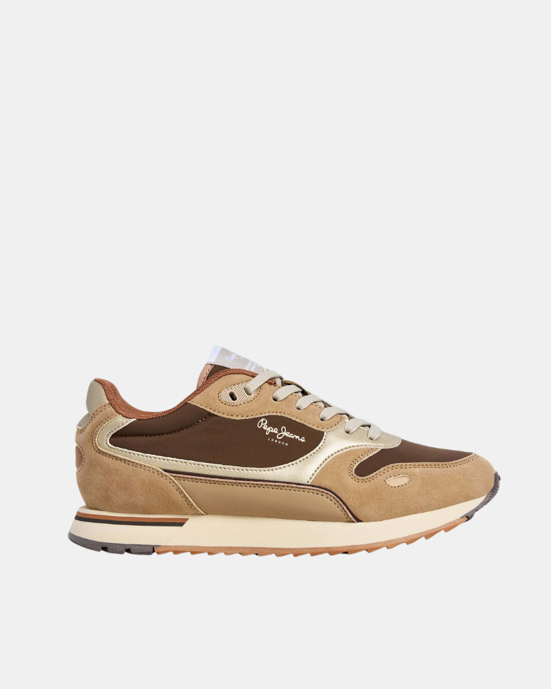 Ténis Mulher PEPE JEANS Castanho PLS400039 BEXLEY ESSENCE W