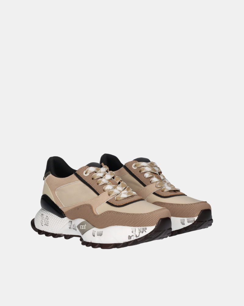 Zapatillas Mujer EXE Beige D190608 31