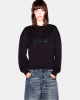 Camisolas de manga comprida para mulher ARMANI EXCHANGE Preto XW002397 AF13397