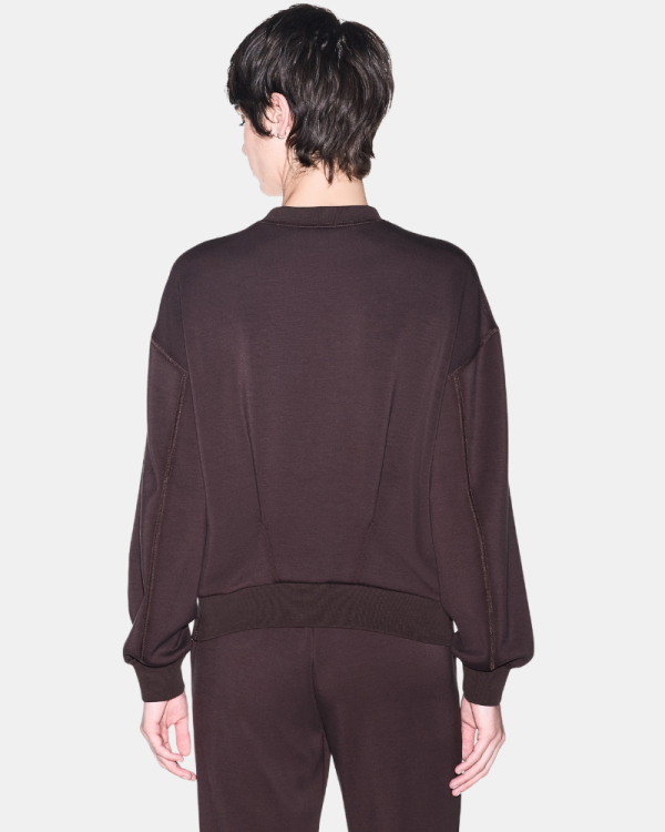 Sweatshirts de manga comprida para mulher ARMANI EXCHANGE Castanho XW002397 AF13397