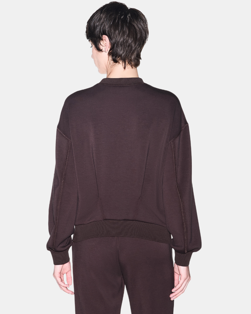 Sweatshirts de manga comprida para mulher ARMANI EXCHANGE Castanho XW002397 AF13397