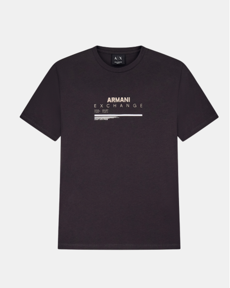 Camisetas de manga curta para homem ARMANI EXCHANGE Preto XM003025 AF10358