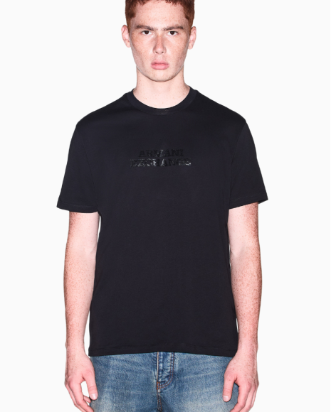 Camisetas de manga curta para homem ARMANI EXCHANGE Preto XM003031 AF10356
