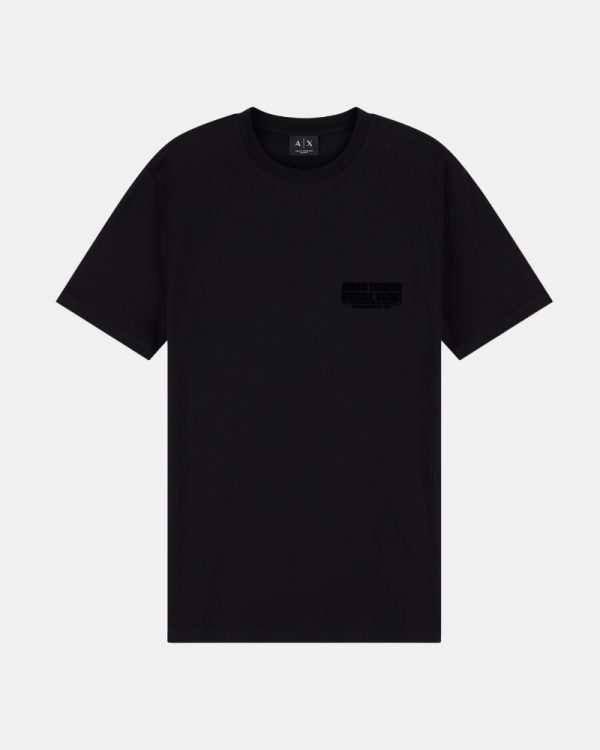 Camisetas de manga curta para homem ARMANI EXCHANGE Preto XM003026 AF21323