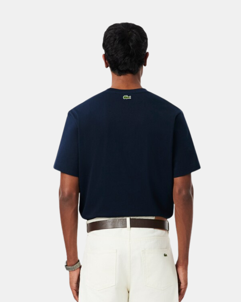 Camisetas Manga corta Hombre LACOSTE Azul TH1754
