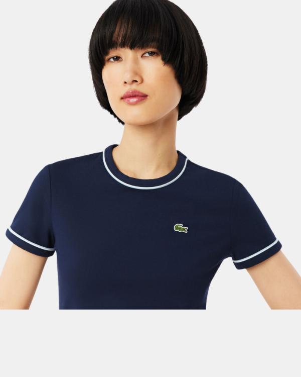 Camisetas Manga curta Mulher LACOSTE Verde TF5289