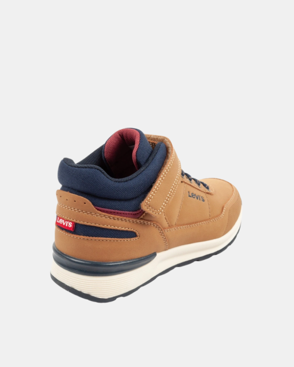 Sapatilhas Altas Infantis LEVIS Castanhas VASC0130S SIERRA
