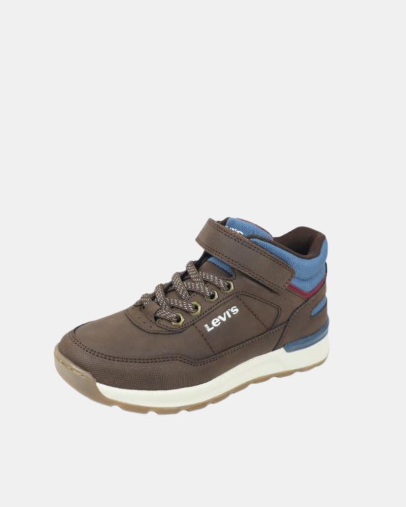 Ténis de cano alto infantil LEVIS Castanho VASC0130S SIERRA