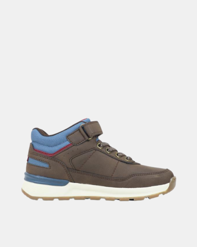 Ténis de cano alto infantil LEVIS Castanho VASC0130S SIERRA