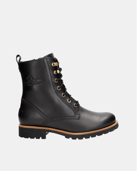 Botas Militares para Mulher PANAMA JACK Pretas FARA TRAV B3