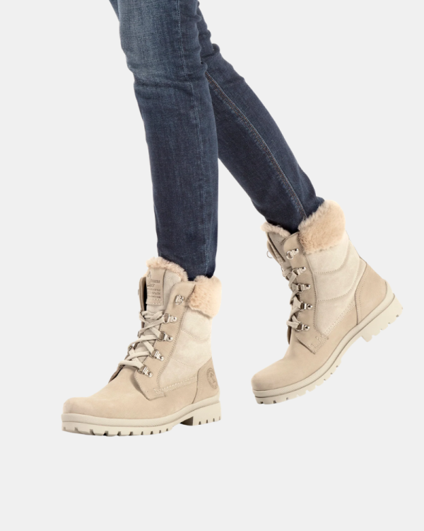 Botas Militares Mujer PANAMA JACK Nude TUSCANI B28