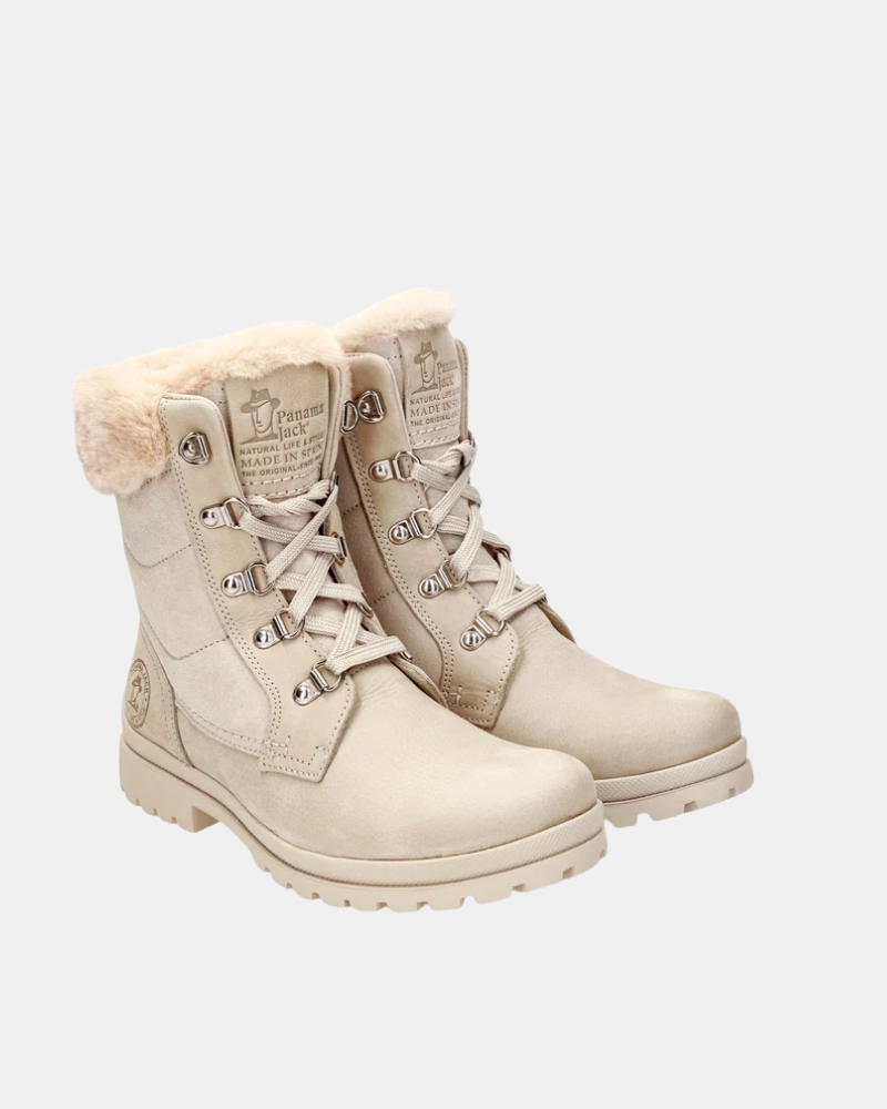 Botas Militares Mujer PANAMA JACK Nude TUSCANI B28
